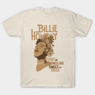 Soulful Serenade: Billie Holiday Tribute Design T-Shirt